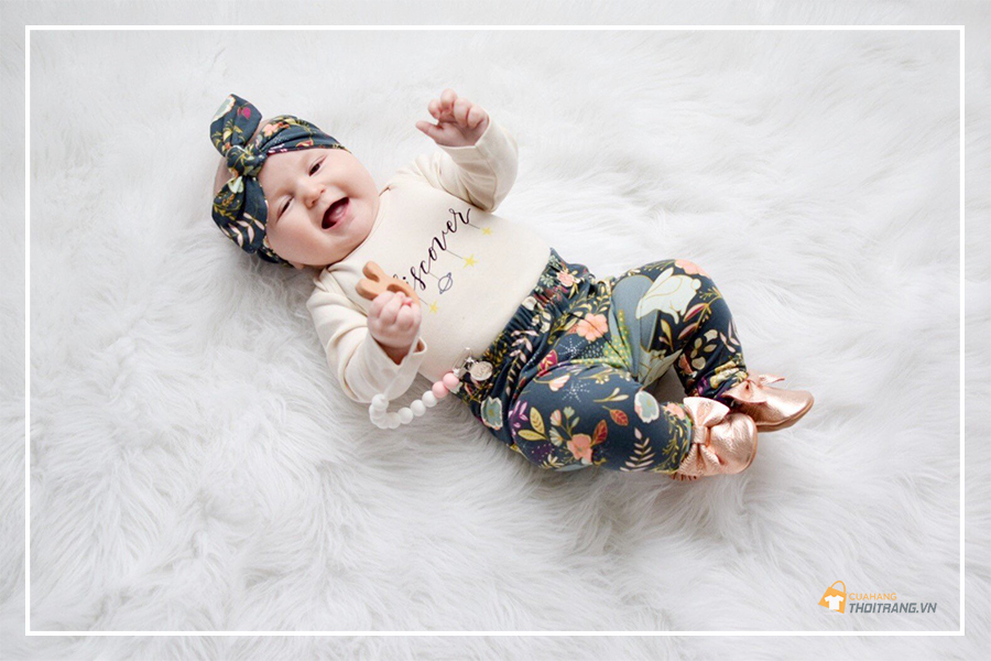 Chi tiết các bước may quần legging cho bé